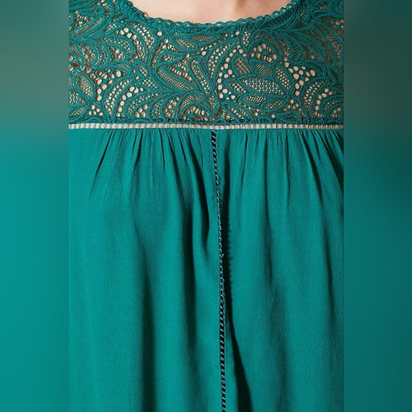 Anthropologie Moulinette Soeurs Lace Cloaked Blouse - Picture 5 of 6